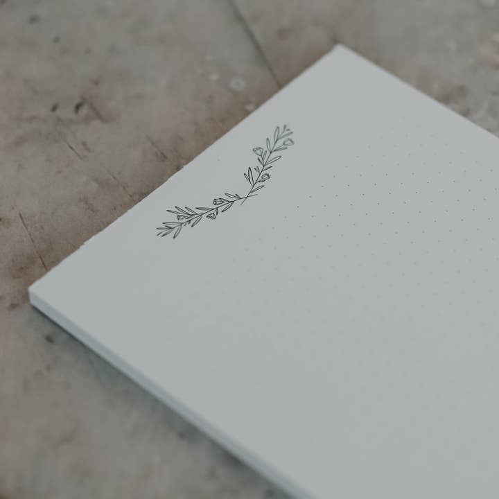 Eulenschnitt - Wholesale Notepad - Block of flower branches (PU = 10 pcs)1