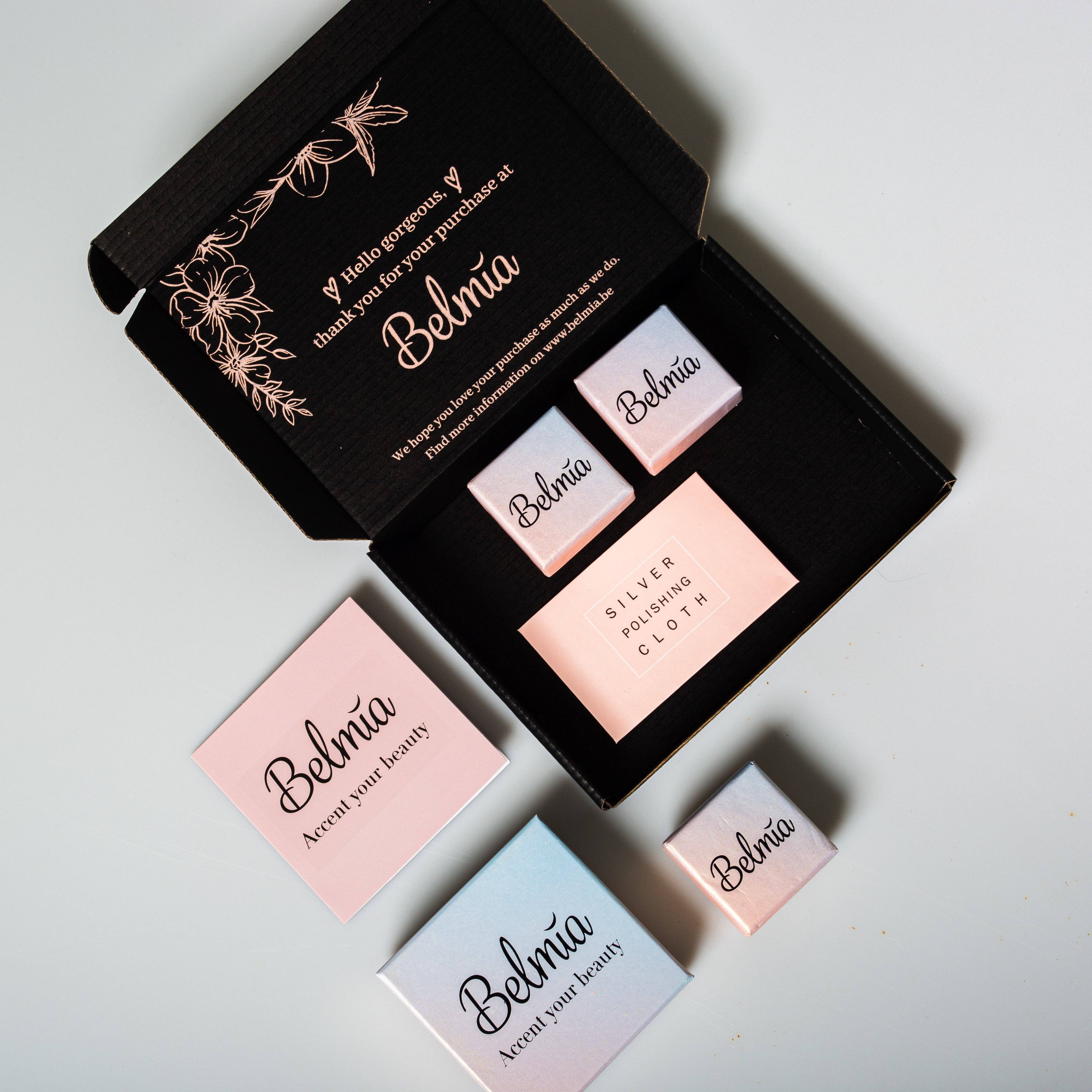 Belmia - Vendita all'ingrosso Collana con ciondolo/pendaglio - Collana rosa in oro6