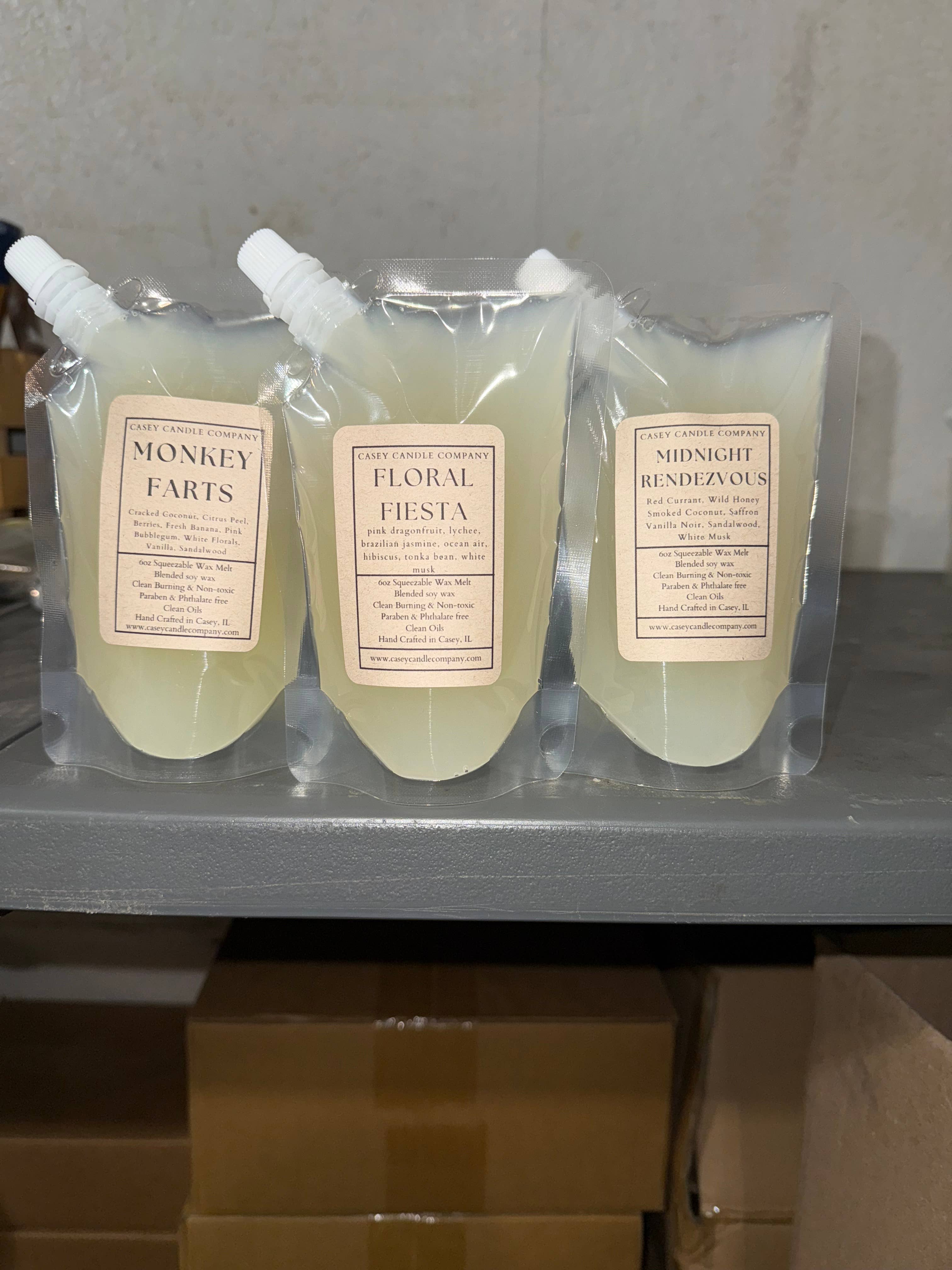 Casey Candle Company - Wholesale Wax Melt - Squeezable Wax Melts- 100% Soy Wax1