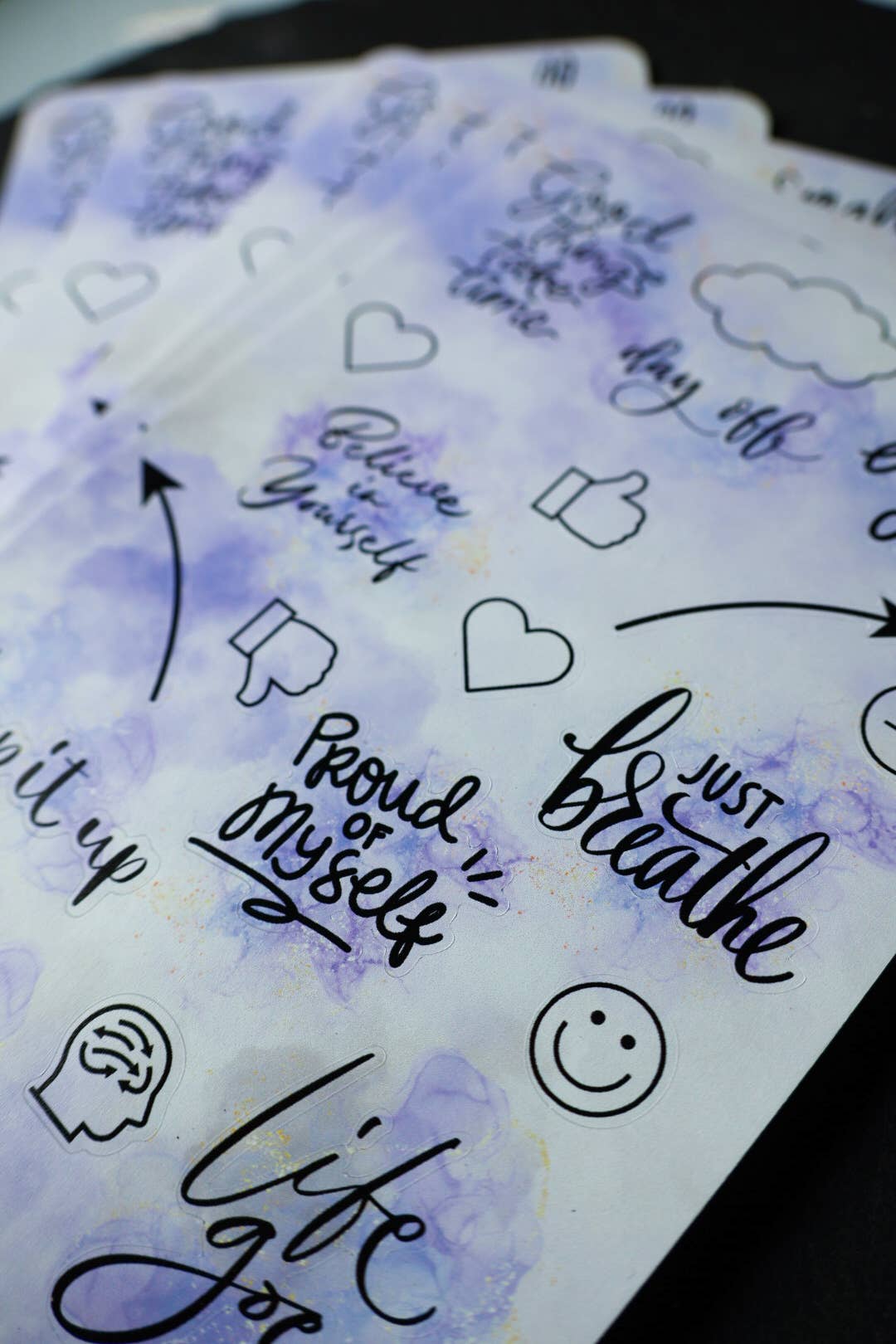 Moments with B. - Wholesale Sticker - Self Love Sticker Sheets1