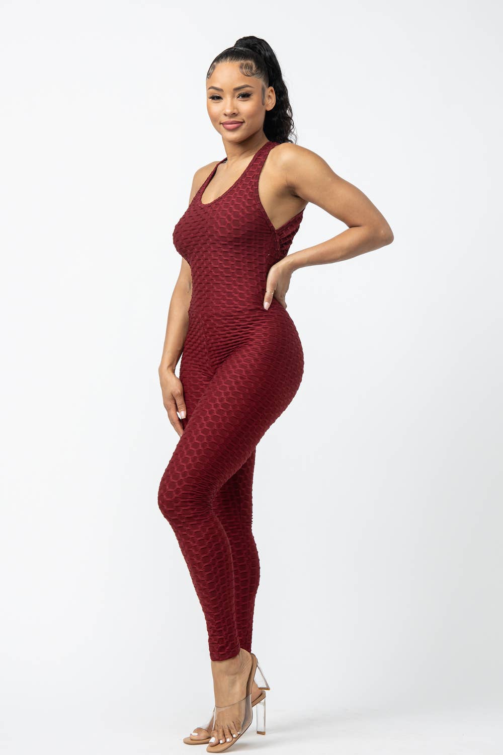 Julia by LoveJ – wholesale Jumpsuit - Dam – Ärmlös Cross tillbaka jumpsuit13