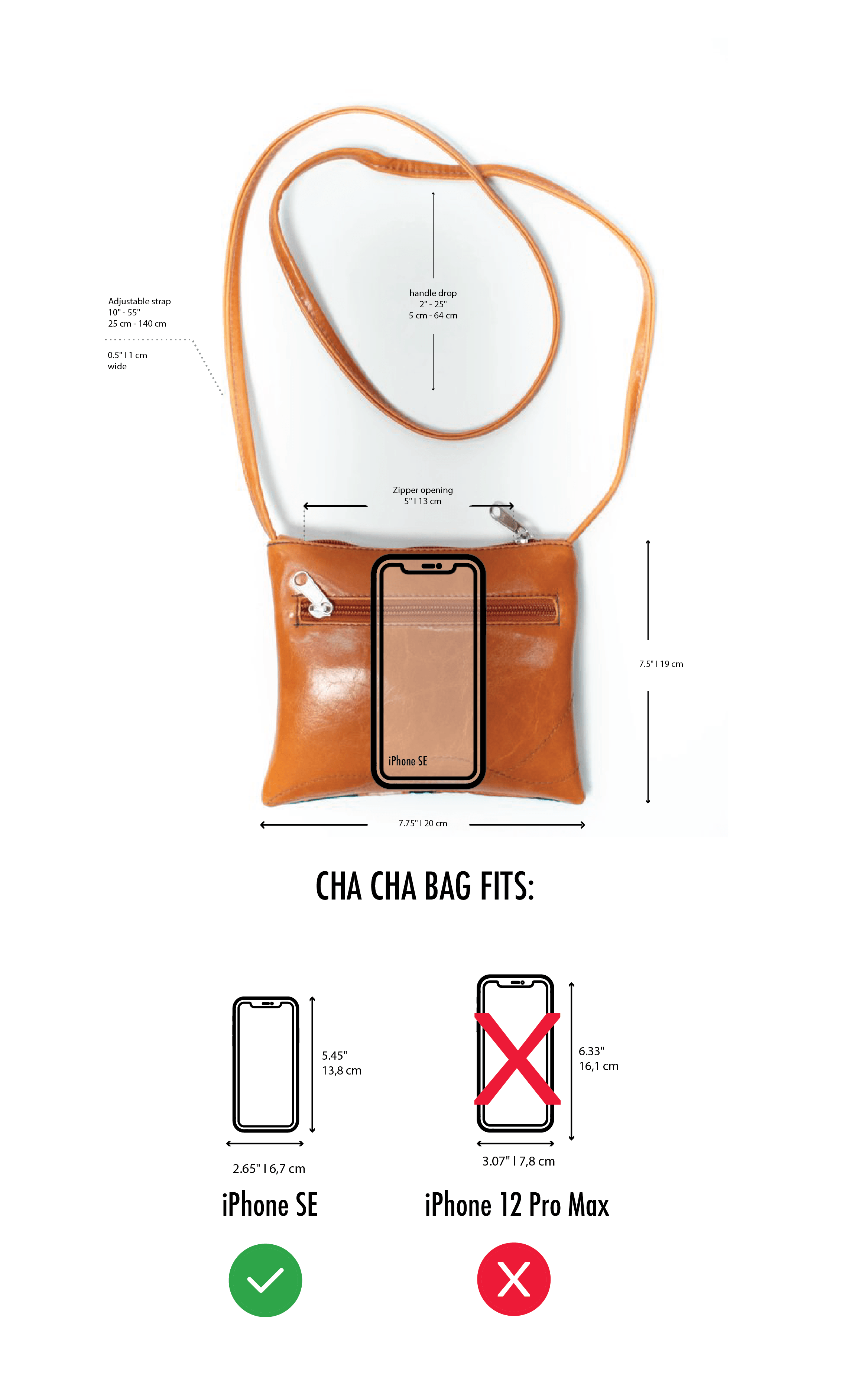 Crystalyn Kae Accessories – bolsa tiracolo - Mulher por atacado – Cha Cha - Pequena Mala a Tiracolo com alça ajustável Lavável à Máquina10