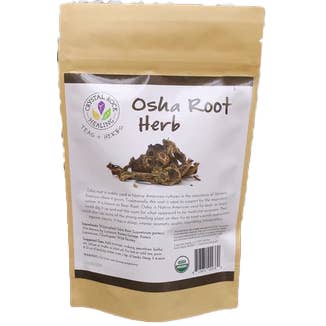 Crystal Rock Healing, LLC - Wholesale Herbs - Osha Root Loose Herb 0.5oz Organic
