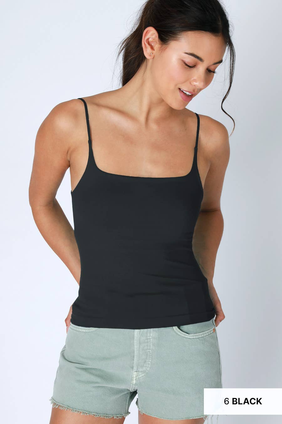 NIKIBIKI - Wholesale Camisole - Women's - NS8372- Clean Line Square Cami9