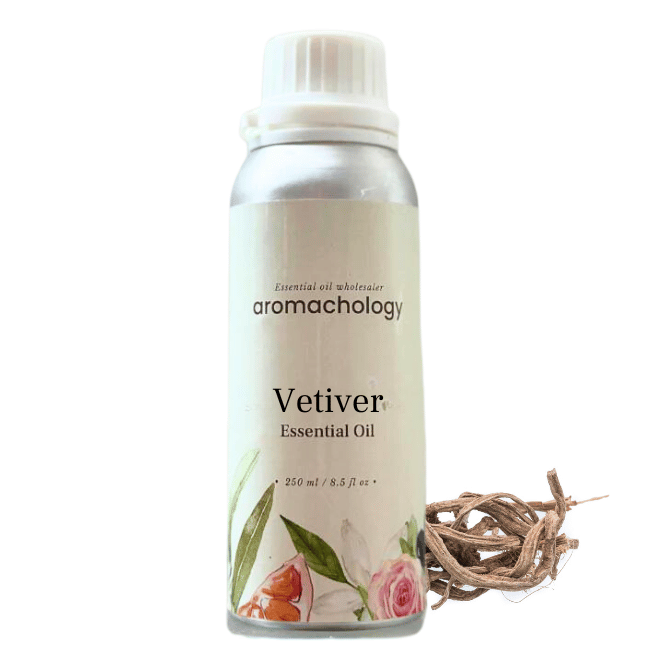 Aromachology – wholesale Essential oil – Organic Vetiver Essential Oil0
