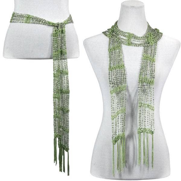 The Magic Scarf Company - Wholesale Scarf - Women's - 1755 - Shanghai Beaded Scarves/Sash57