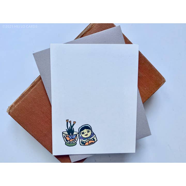 HEI LO CARDS - Wholesale Thinking of You Card - "Nesting Thoughts" Nesting Dolls Thinking of You Card1