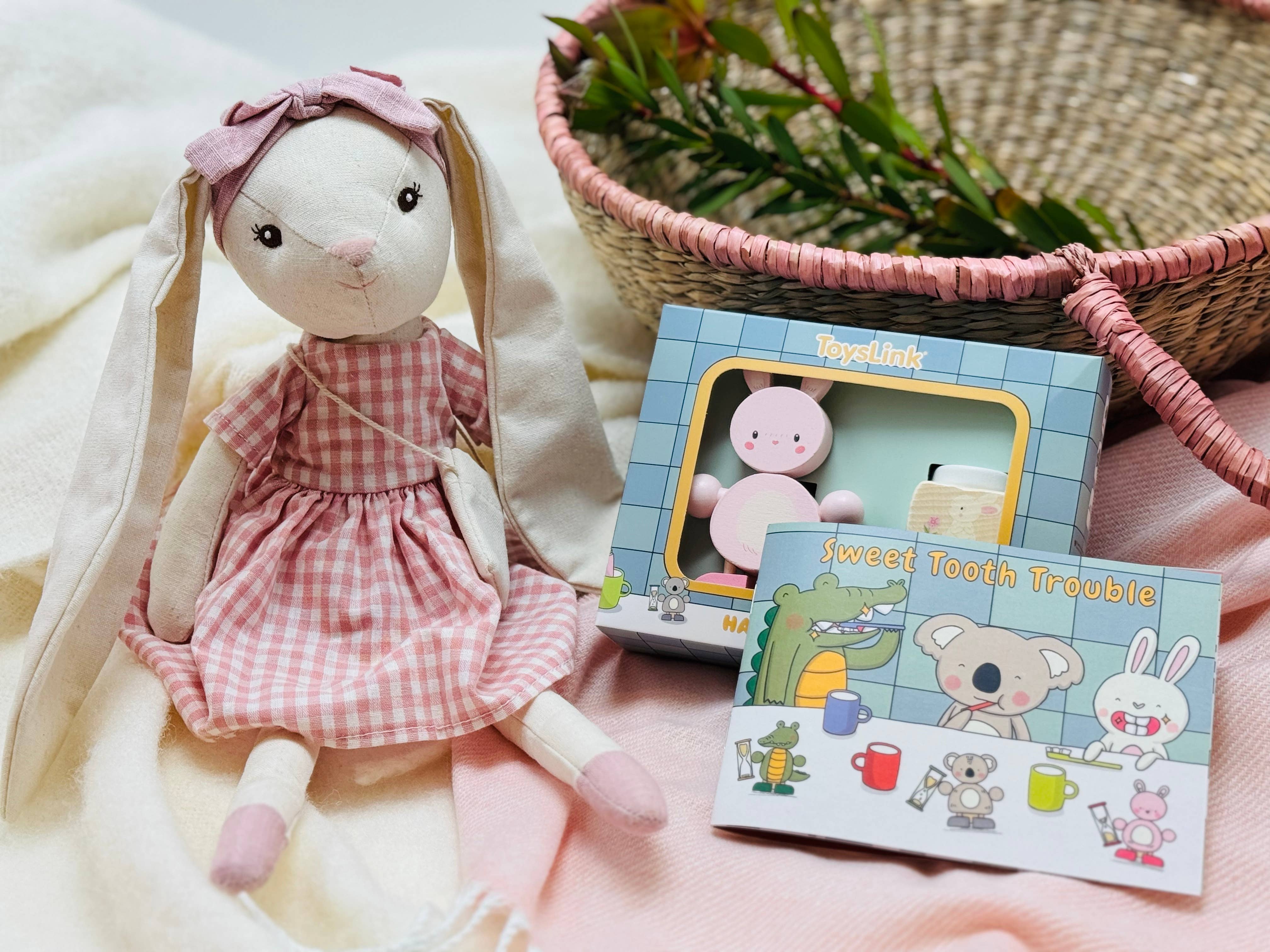 ToysLink - Wholesale Stuffed/Plush Toy - Kids & Baby - Plush Toy Girl Bunny-Bella2