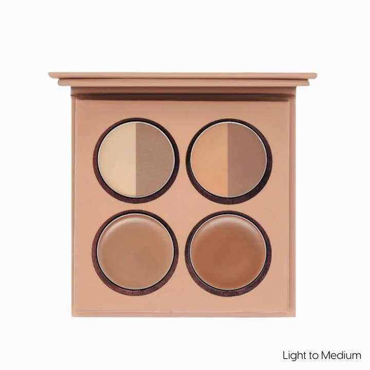 Kara Beauty - Wholesale Eyeshadow palette - Better Brows Mini Eyebrow Palette