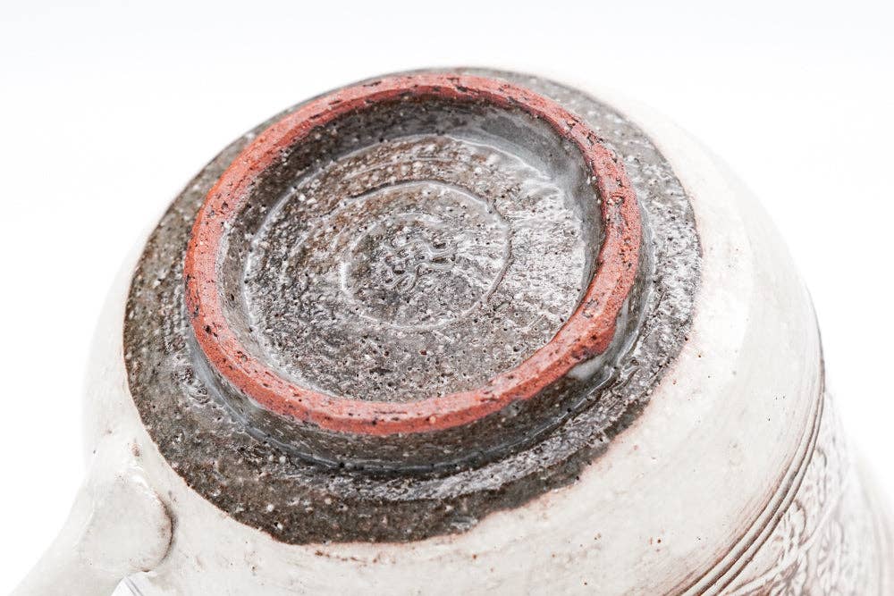 Tezumi - Wholesale Tea Set - Japanese Teacup and Saucer Set - 伊藤典哲 Itō Noriaka - Floral Kohiki Mishima Yunomi - 170ml6