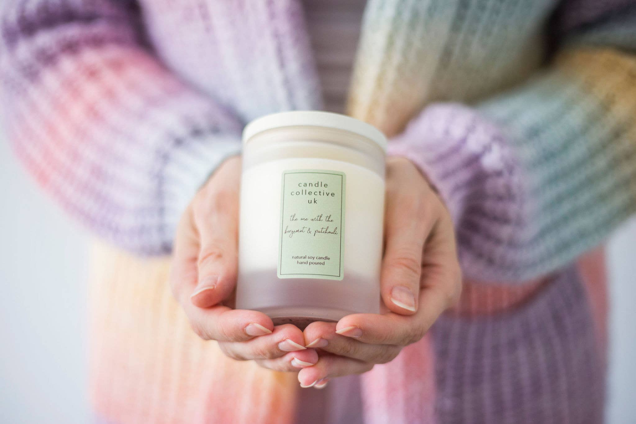 Candle Collective UK - Wholesale Jar/Filled Candle - Frosted Glass Jar Candle2