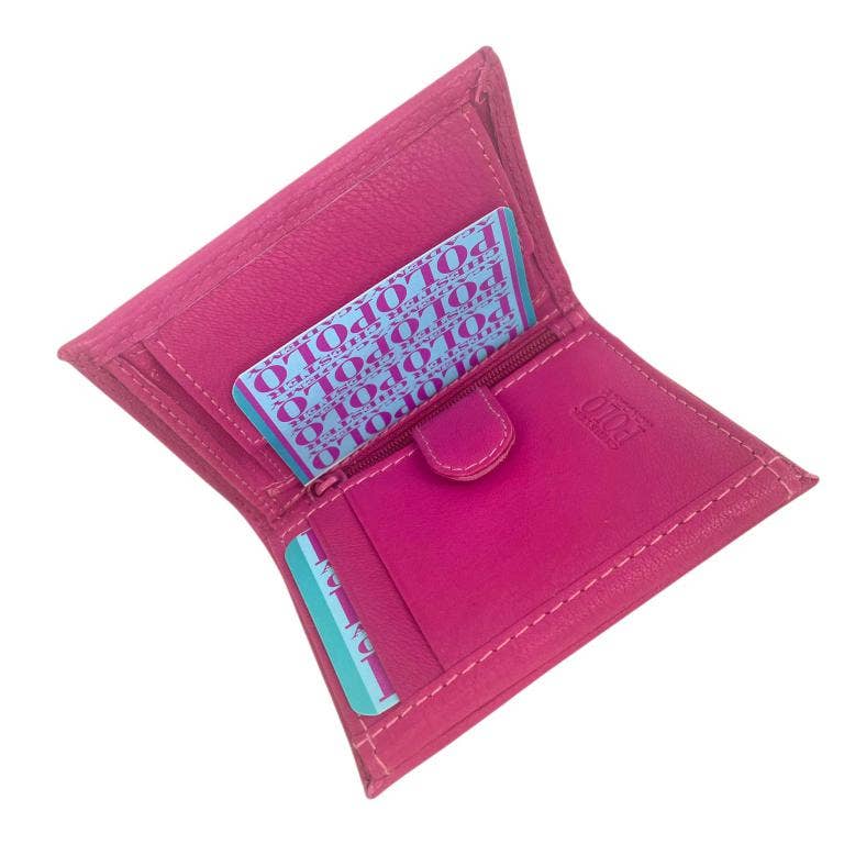 Chenson & Gorett - Wholesale Wallet - Women's - Leather Wallet with Box and 2 Compartments for Bills 20829