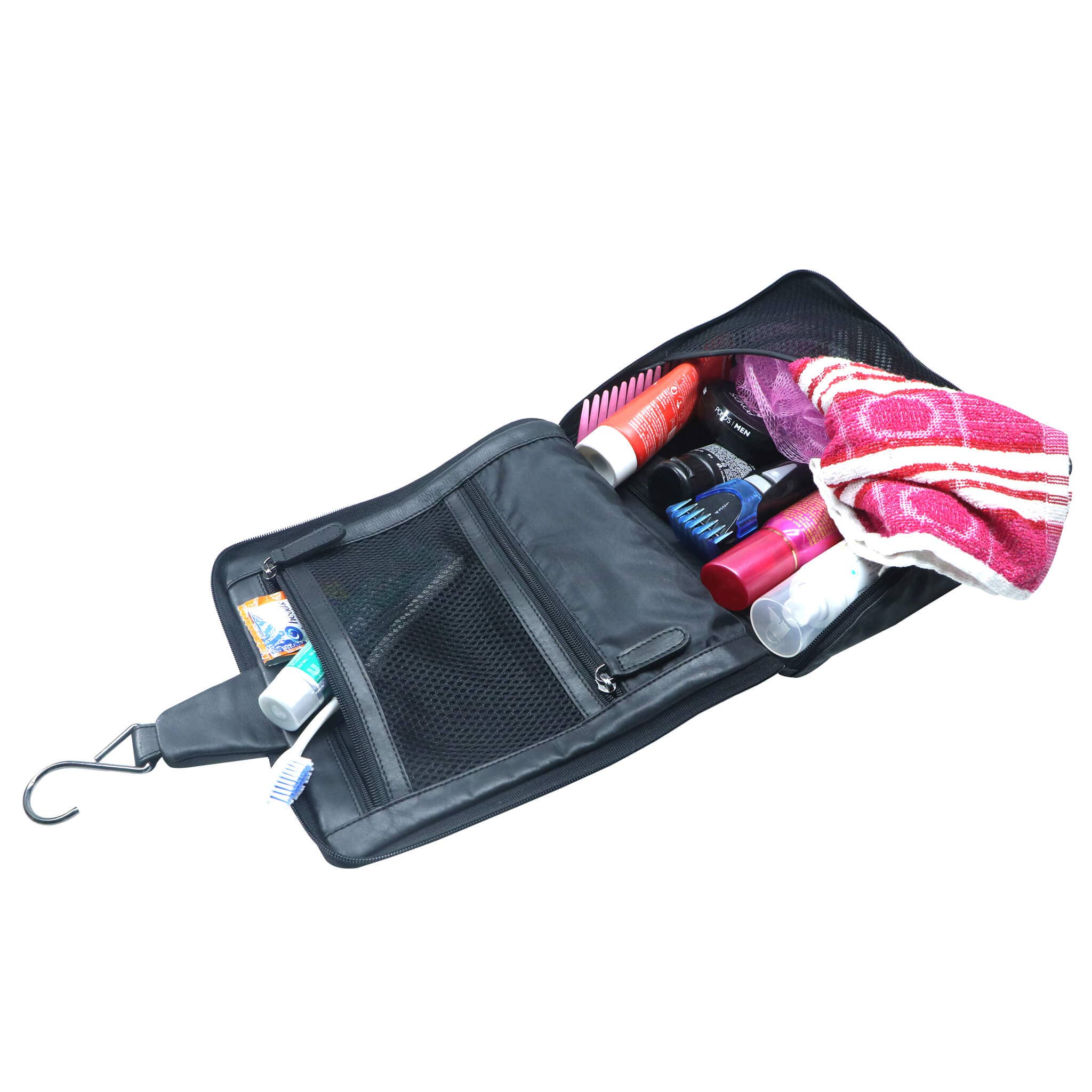 Greenwood – Großhandel Schmink-/Kosmetiktasche – Gerd Kulturtasche zum Aufhängen Damen Kosmetiktasche Herren Leder32