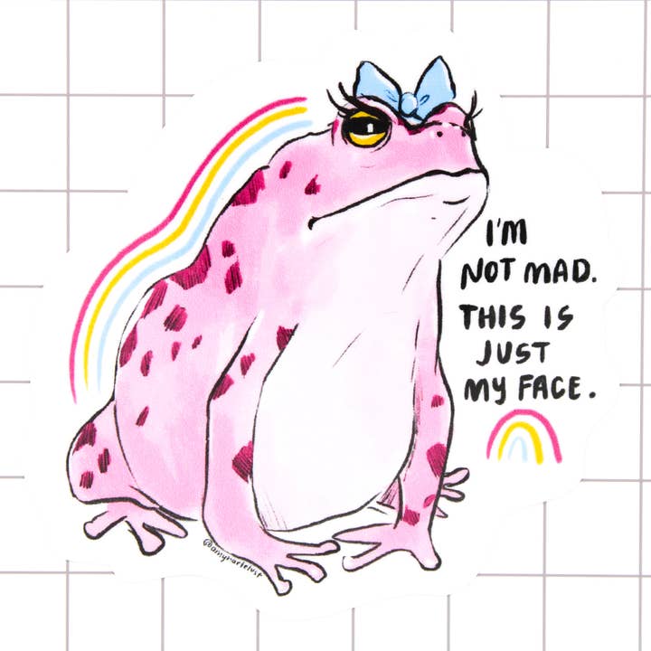 Autocolante Vinil Só a Minha Cara por atacado de Amy Hartelust Art and Illustration