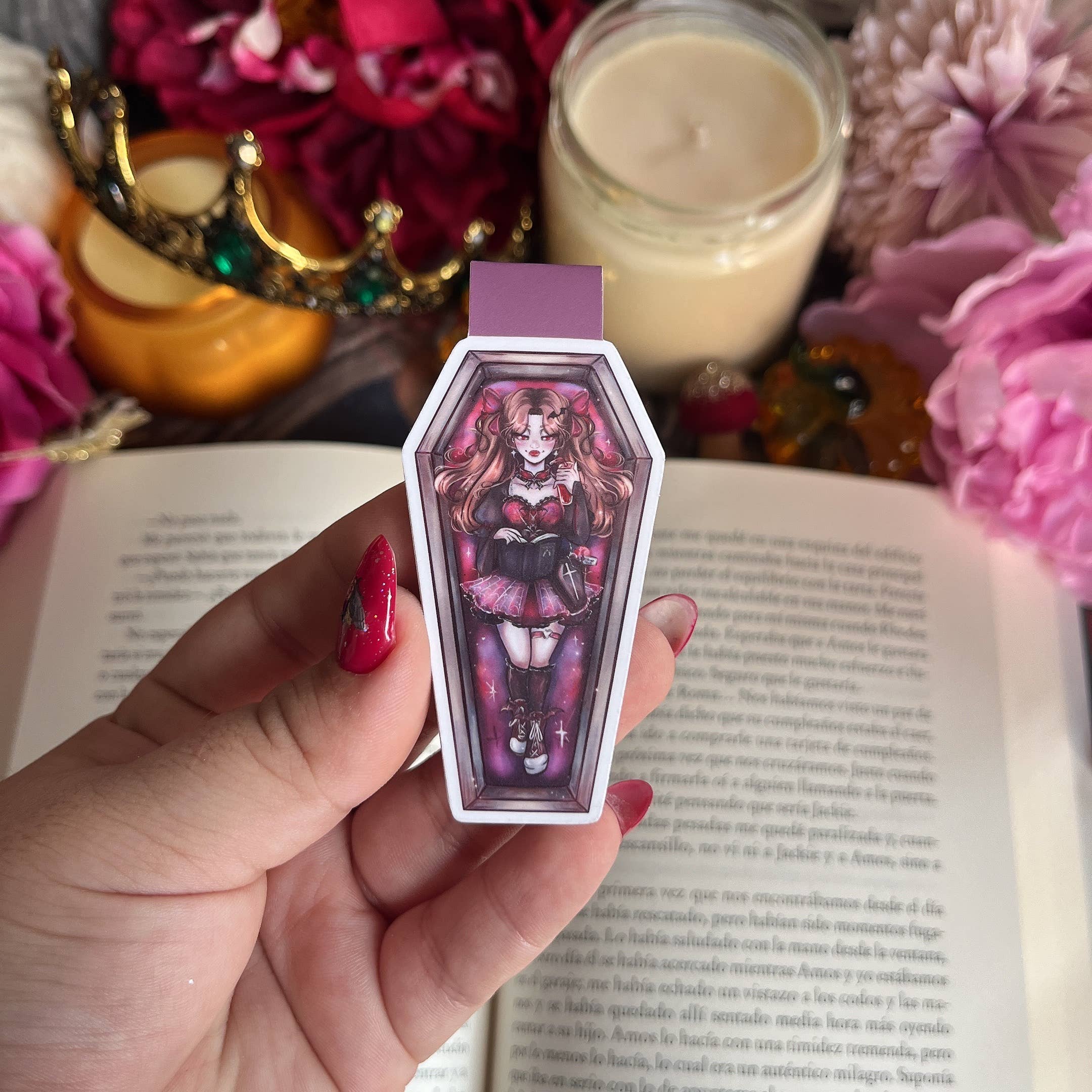 Alsace’s Art - Wholesale Magnet - Carmilla Grim And Mistery Thorn Halloween Collection5