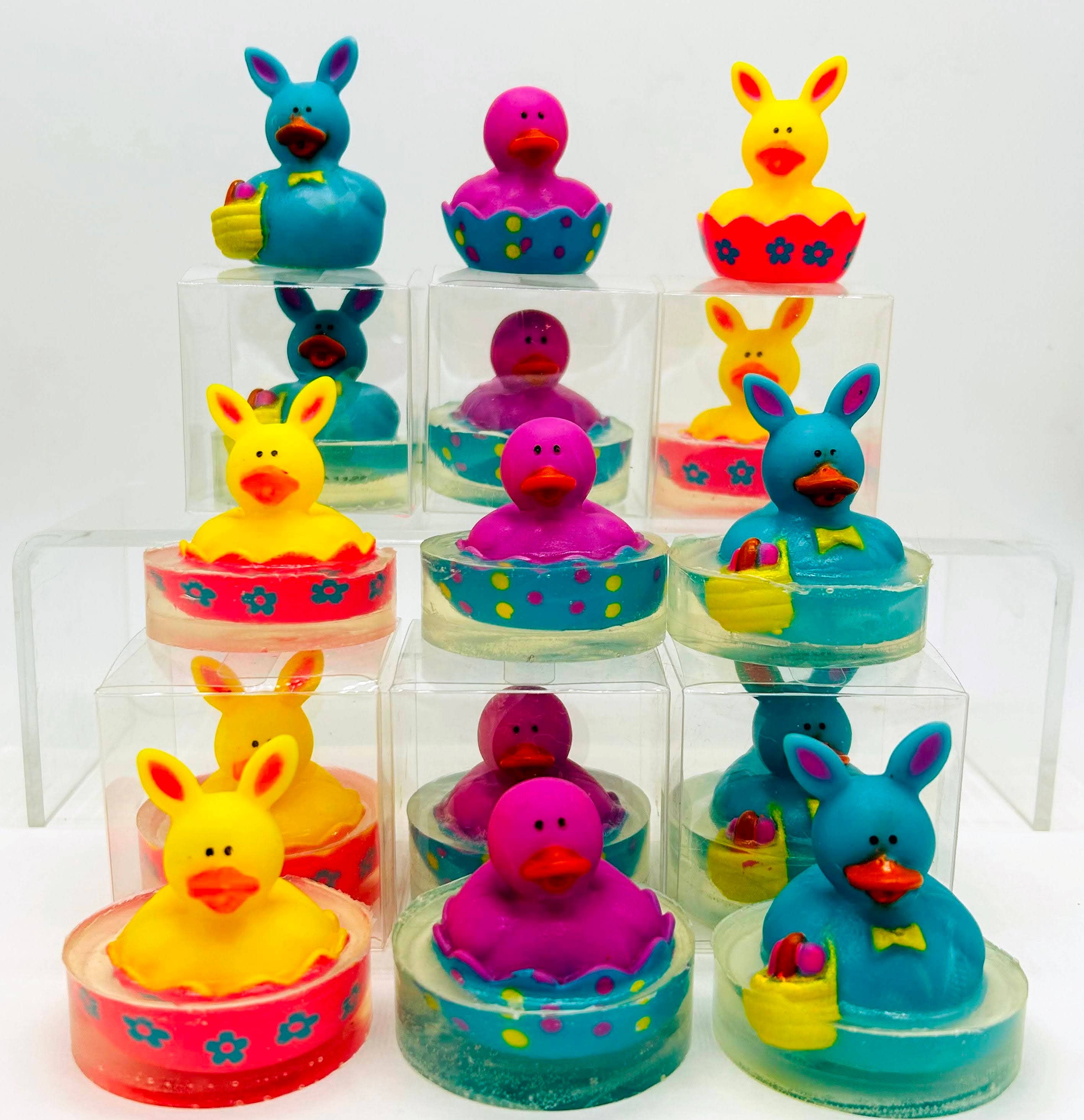 Just Bubbly - Wholesale Bath Toy - Baby - Easter Rubber Duckie Novelty Soap & Toy 0