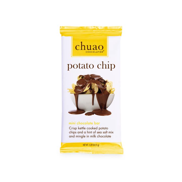 Chuao Chocolatier - Wholesale Chocolate Bar - Potato Chip - Mini Bar