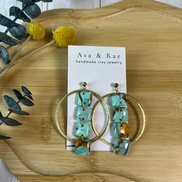 Asa&Rae - Wholesale Dangle Earrings - Waterfall Statement Dangle6