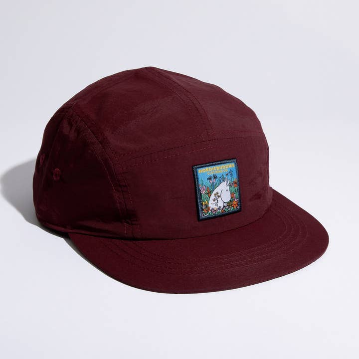 Gorra de 5 paneles de nailon Moomintroll Meadow para venta al por mayor de Nordicbuddies