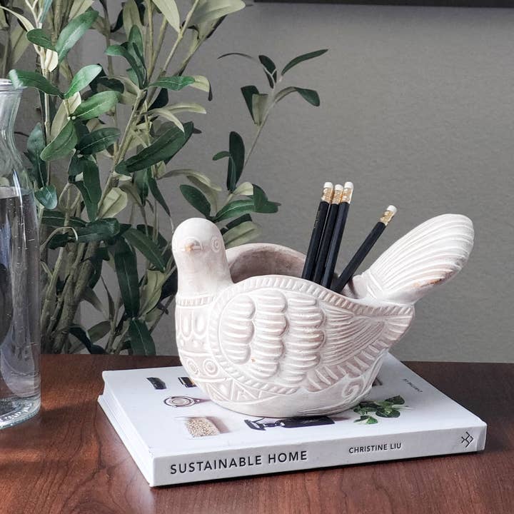 KORISSA - Wholesale Plant pot - Handmade Planter Pot • Terracotta Pot - Turtle Dove3