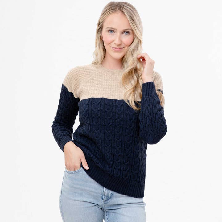 Winter Waffle Cable for wholesale by Oliver Charles