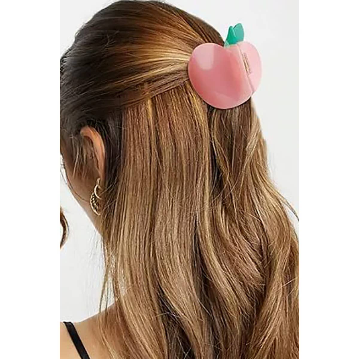 PÊCHE GRANDE PINCE À CHEVEUX PÊCHE EN ACRYLIQUE en vente sur Faire1