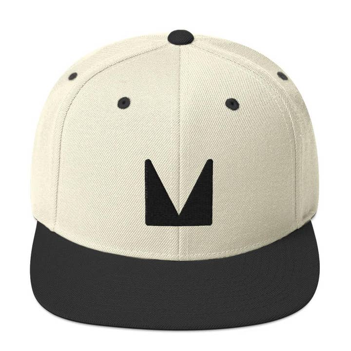 M Black snapback por atacado de Maldita