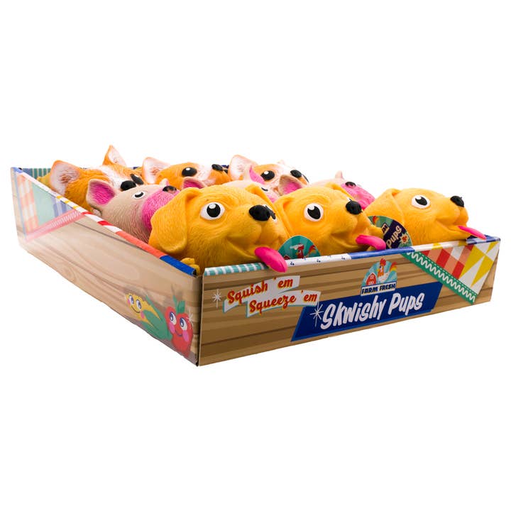 Toysmith - Wholesale Squishy Toy - Kids & Baby - Skwishy 4.5" Pet Dogs, Asst, Stretch/Squish/Squeeze1