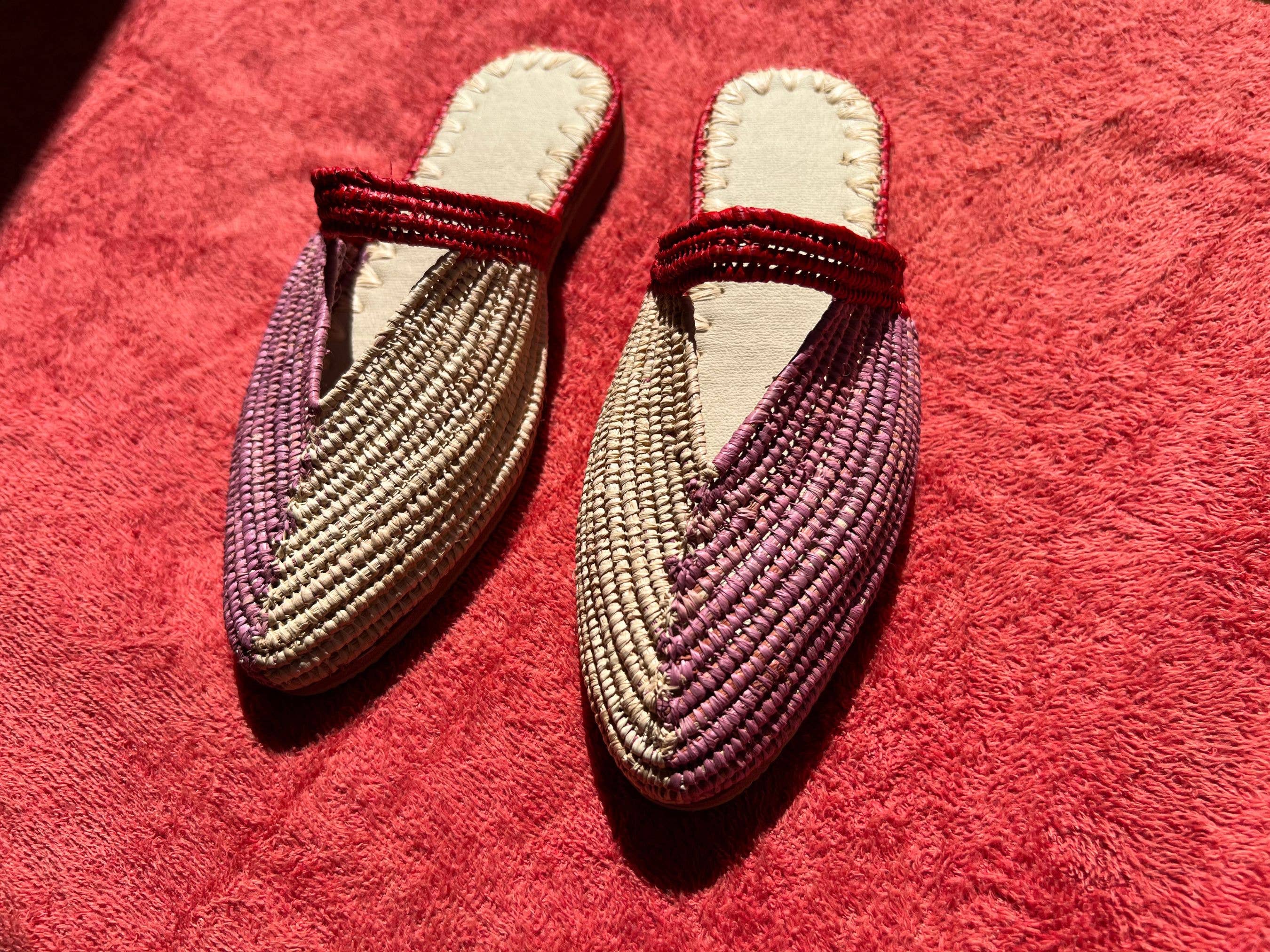 LaMaisonBerbere – wholesale Sandals – Women's – Handmade Raffia Sandals Summer raffia sandals Moroccan4