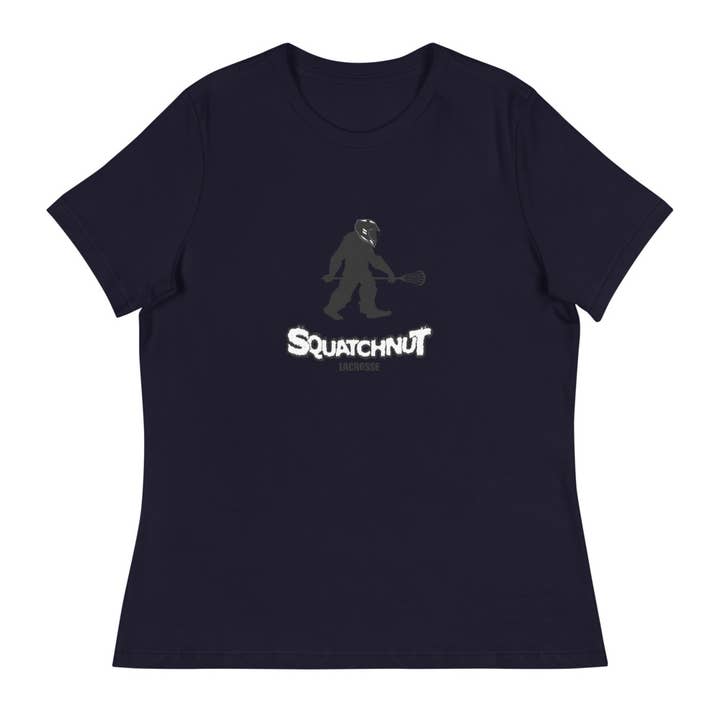 Lacrosse Squatchnut Relaxed T-shirt voor dames voor wholesale door Squatchnut
