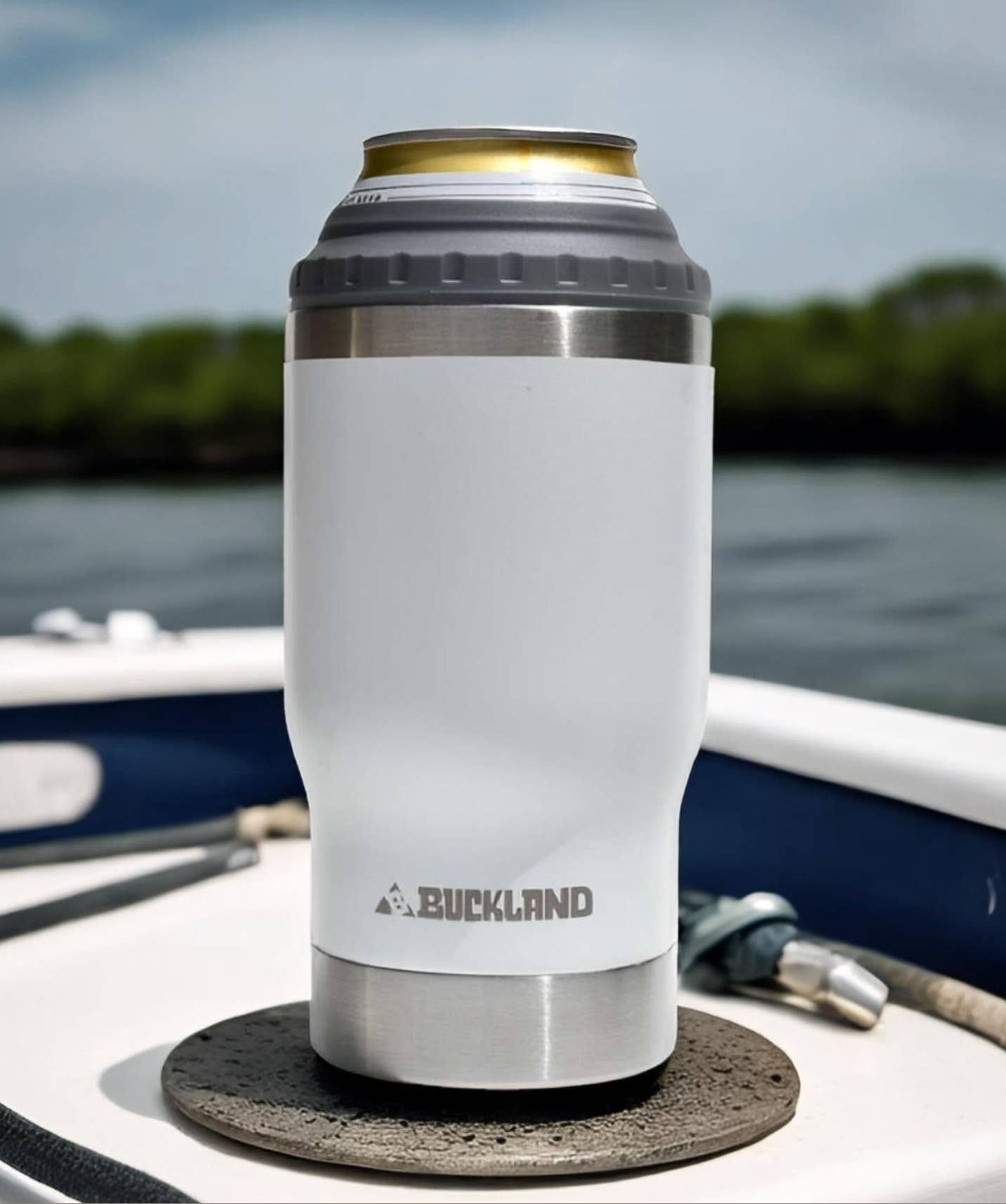 Buckland Adventure Gear - Wholesale Drink Huggers & Koozies - 4-in-1 Beverage Cooler Tumbler11