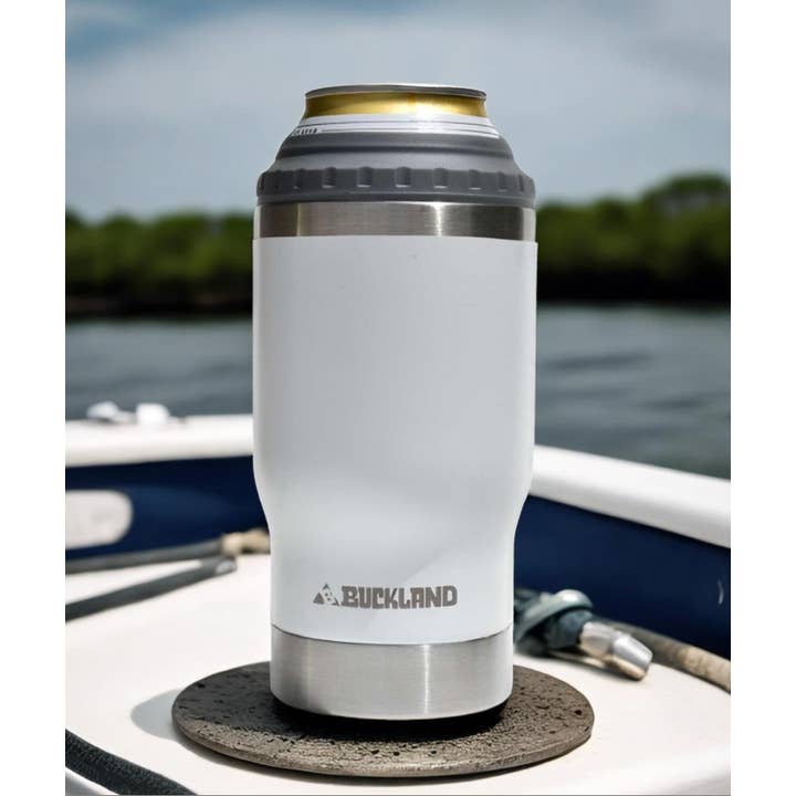 Buckland Adventure Gear - Wholesale Drink Huggers & Koozies - 4-in-1 Beverage Cooler Tumbler11