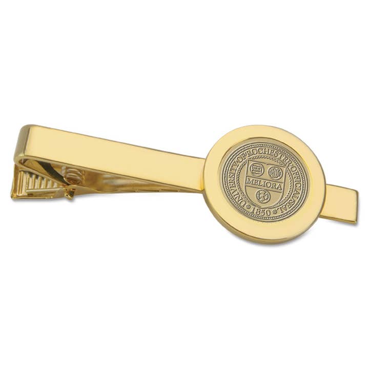 Rochester Yellow Jackets Gold Tie Bar for wholesale by Collegiate Gifts and Accessories