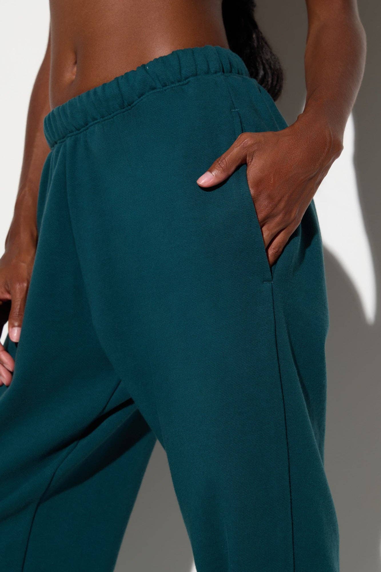 MIDNIGHT TEAL Balance Portia Sweatpant for wholesale on Faire5