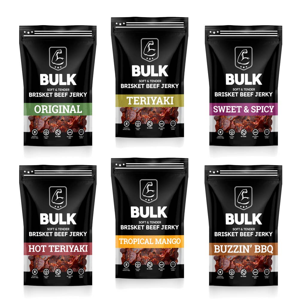 BULK Jerky - Wholesale Jerky - Brisket Beef Jerky - All Natural32