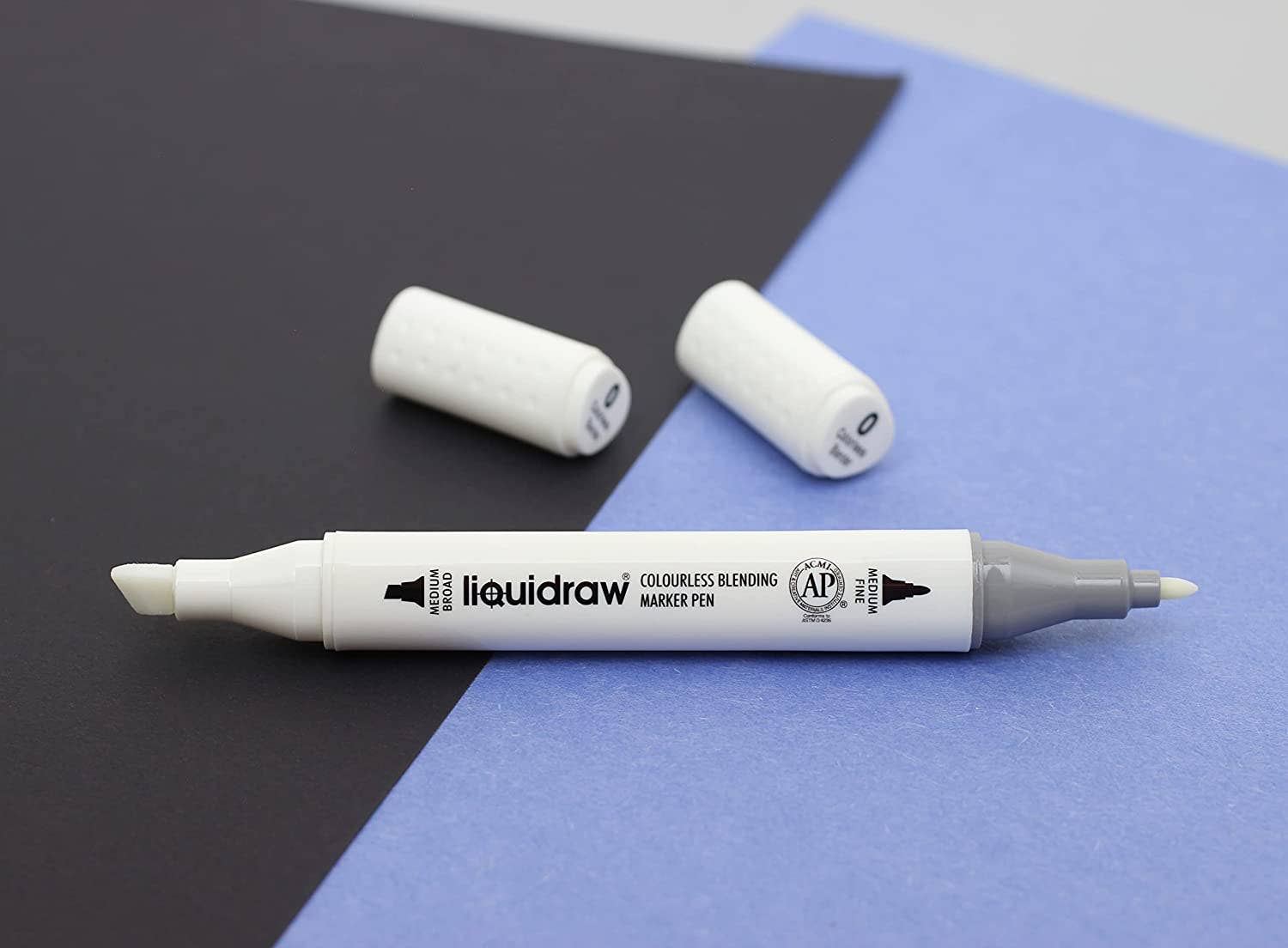 Liquidraw – wholesale Marker – Liquidraw Colourless Blender Marker, Dual Tip Marker, Colourless Blender Pen Alcohol Colorless Blending Graphic Marker For Art, Illustration, Animation, Portrait, Sketching, Drawing, Design0