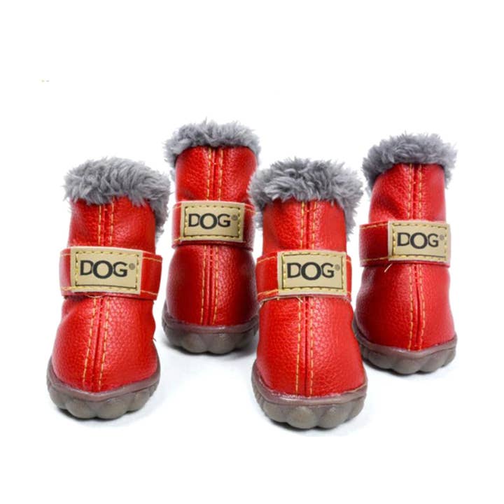 Furr-Baby Gifts - Wholesale Pet Collar - Dog - Dog Australia Waterproof Fleece-Lined Warm Dog Snow Boots17