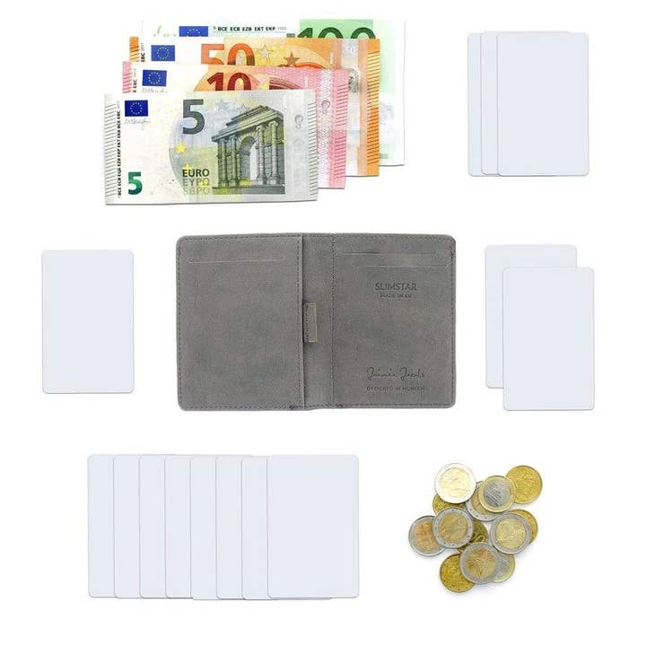 Jaimie Jacobs – wholesale Plånbok – Herr – Slimstar med stor myntficka36