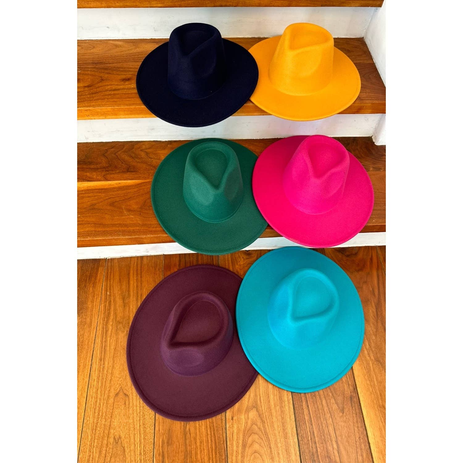 Bella Betty - Vente Chapeau en feutre – unisexe - Chapeau de rancher en feutre végétalien à large bord, tendance classique, le plus vendu35