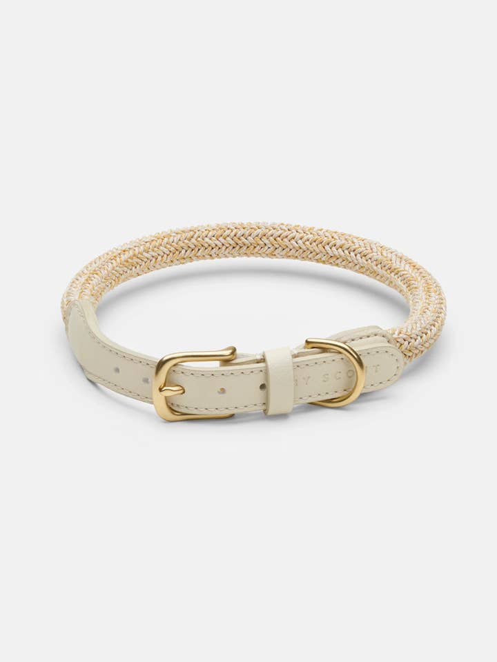 Every Rope Dog Collar - Sand Blend for wholesale by BY SCOUT
