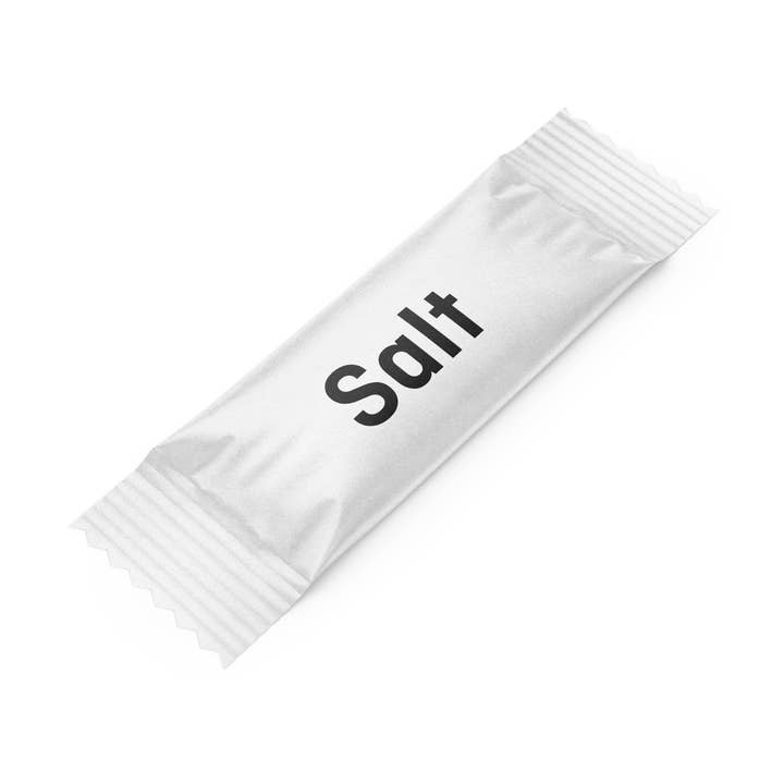 Salt Sachet (Case of 2000) for wholesale by Harrison’s Sauces
