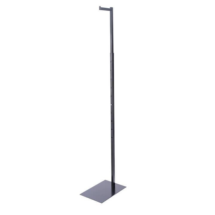 Store Supply Warehouse - Wholesale Retailer Display - Kids & Baby - Black Adjustable Single Costumer - 48"-72"H6