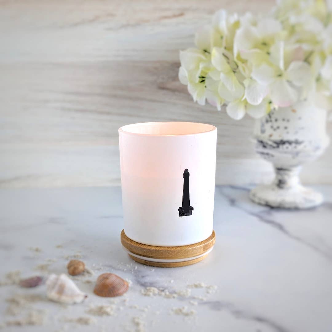 Bougie Vida - Vente Bougie en bocal - Bougie Signature en Verre de Soja 8 oz Flamant Rose1