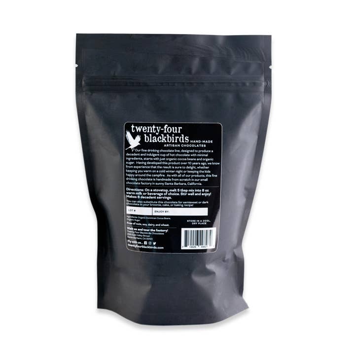 Twenty-Four Blackbirds - Wholesale Hot cocoa mix/kit - 75% Fine Drinking Chocolate Original 5 lb1