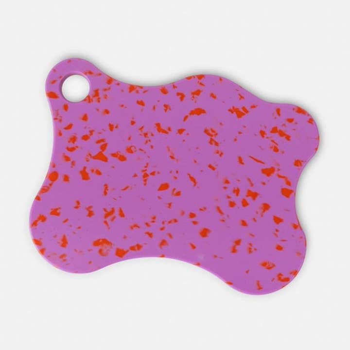 PRE ORDER Early October Nibble and Rest Chopping Boards - Family-Friendly, Colourful & Stylish - Raspberry Chop for wholesale by Nibble and Rest