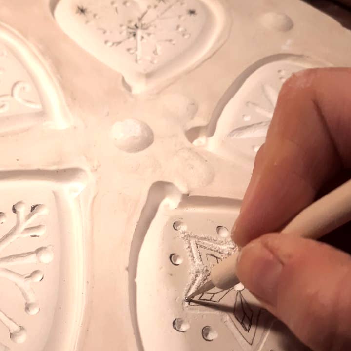 The Mood Designs Ceramics Limited - Wholesale Ornament - Ceramic Blue Heart Ornament Handmade in Ireland Mood Heart3