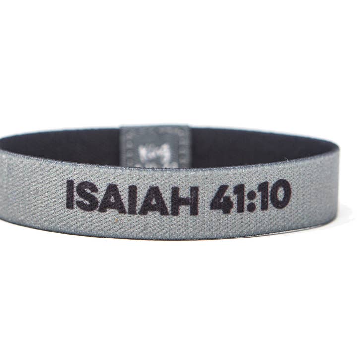 Bracelet extensible Isaiah 41:10 pour la vente par Kingfolk Co