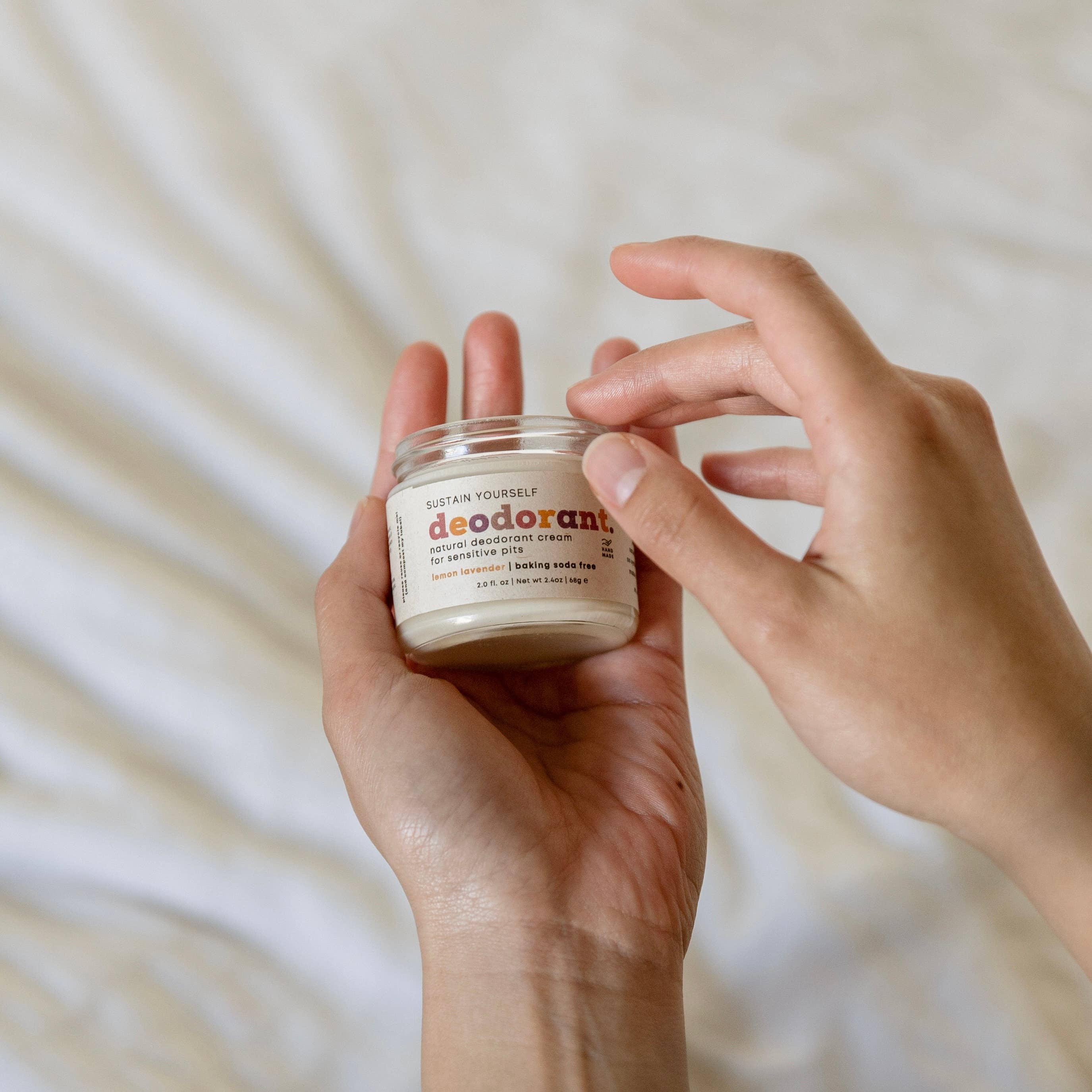 Sustain Yourself - Wholesale Deodorant - Women's - Lemon Lavender Deodorant Cream2