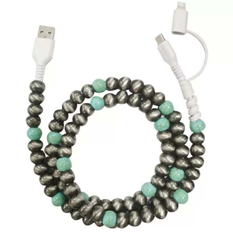The Lyrical Spirit, LLC - Wholesale Charging Cable - Beaded Phone Charging Cables11