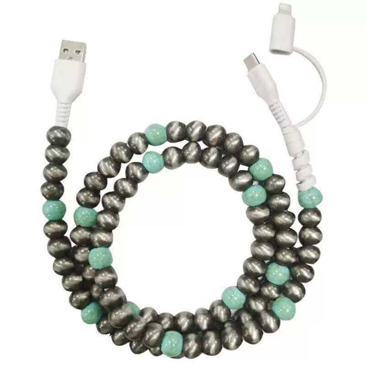 The Lyrical Spirit, LLC - Wholesale Charging Cable - Beaded Phone Charging Cables11